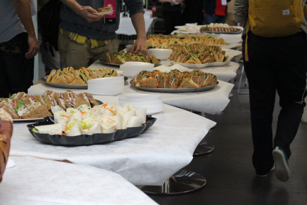 Catering at WordCamp London 2015
