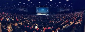 Photo of WC Europe packed Auditorium